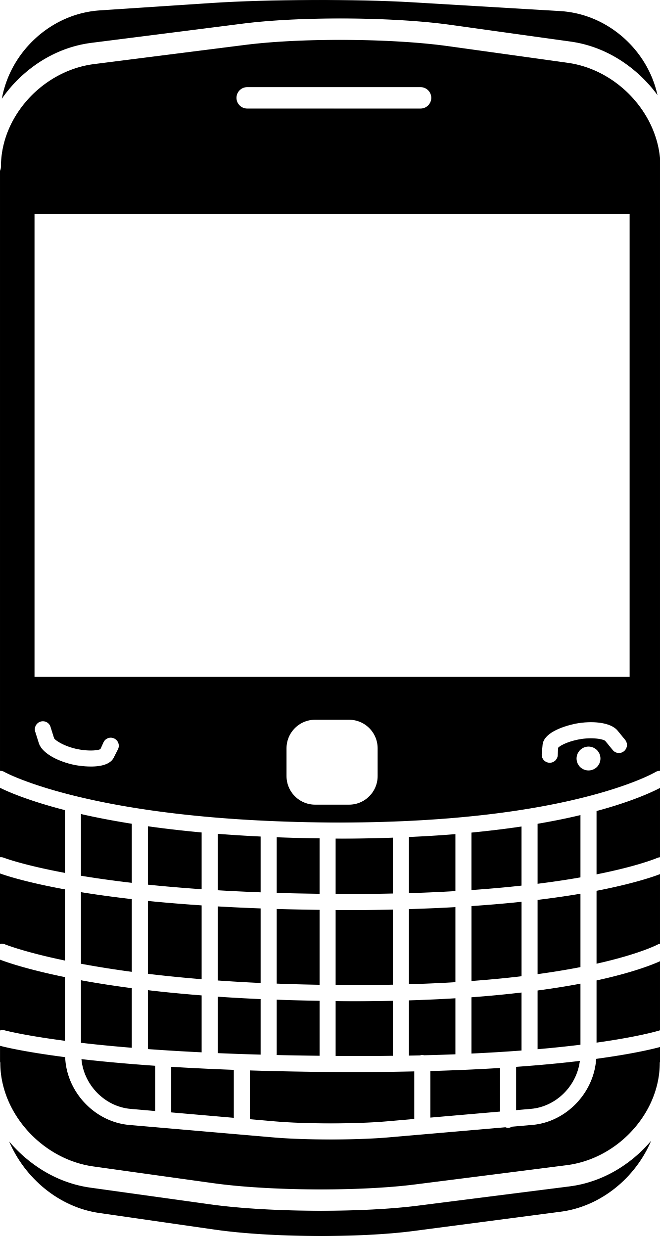 Phone With Buttons Keyboard Outline Svg File Free Vectors